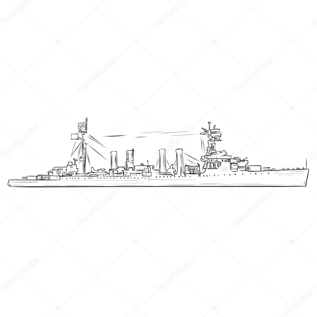 Russian warship since the World War 2. 