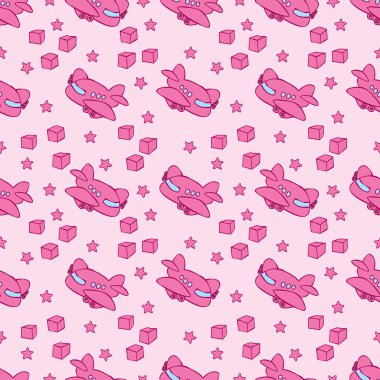 desen ile oyuncak uçak