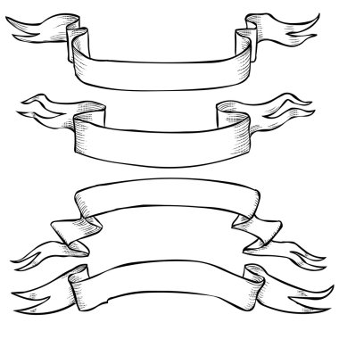 Şerit afiş kümesi