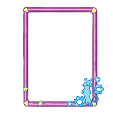 El çekilmiş çocuk çerçeve