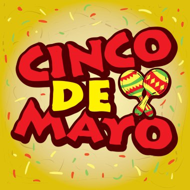 Cinco De Mayo yazı tasarım