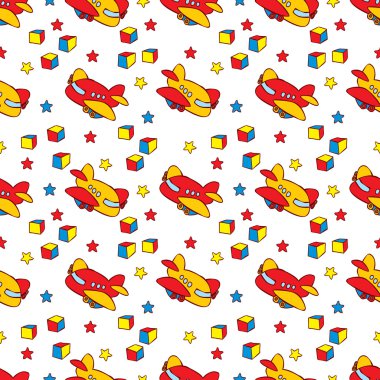 desen ile oyuncak uçak