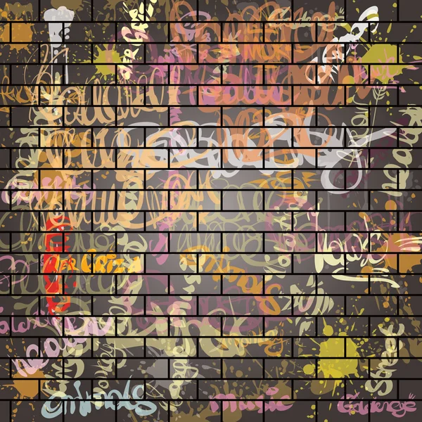 Graffiti arka plan tasarım