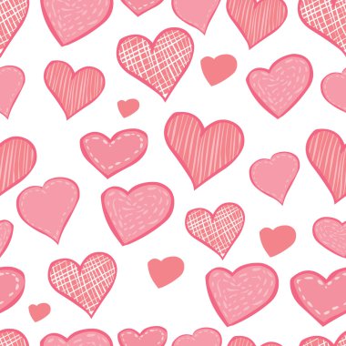 Sevgililer günü seamless modeli.