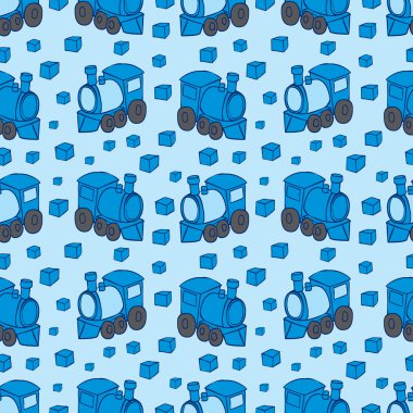 desen oyuncak tren ile