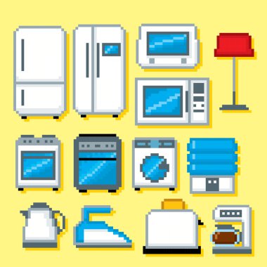 ev aletleri Icon set