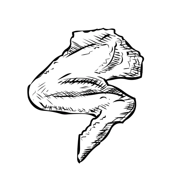 Fried Chicken Wings Coloring Coloring Pages