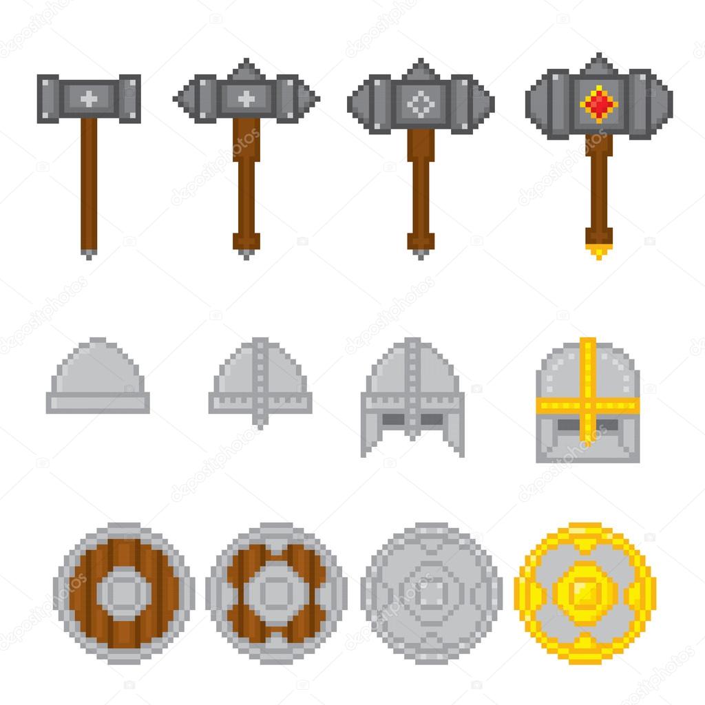 Game elements weapons