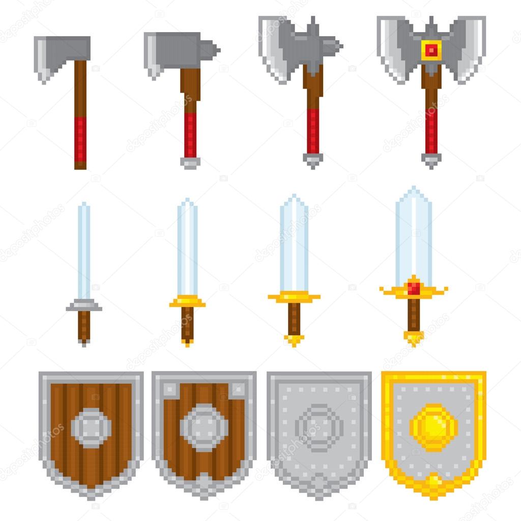 Game elements weapons