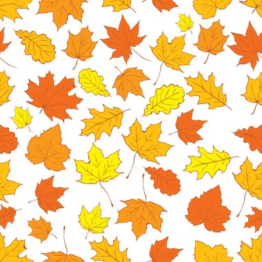 Altın sonbahar yaprakları