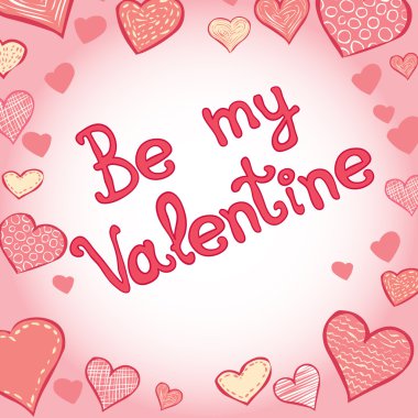 Sevgililer günü seamless modeli.