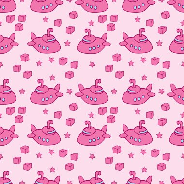 oyuncak denizaltı ile desen