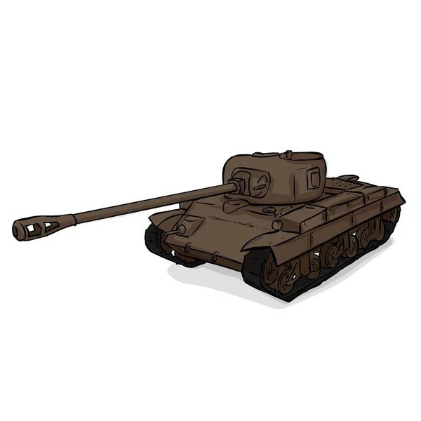 US Medium Tank T20 — Stock Vector