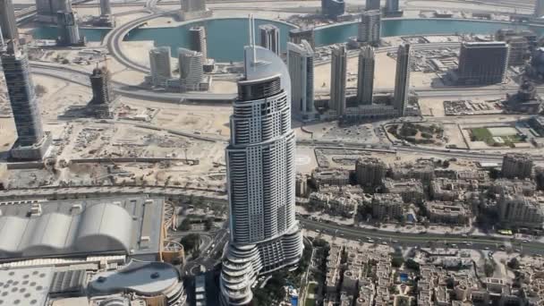 Luchtfoto van Dubai — Stockvideo