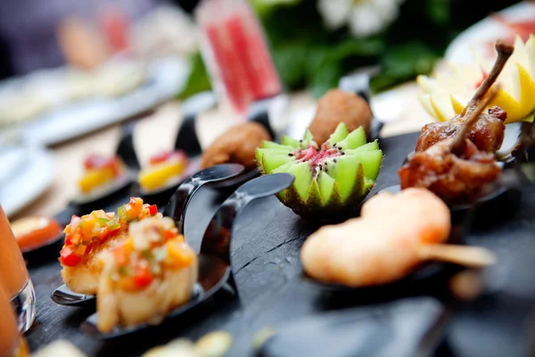 Catering ao ar livre . — Fotografia de Stock