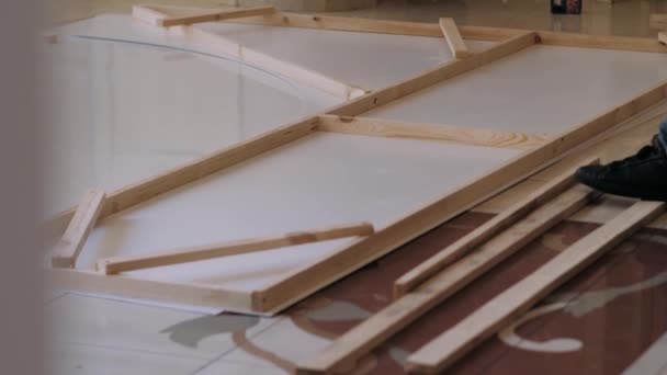 Créer Une Structure Pour Scène Structures Métalliques Installées Pour Créer — Video