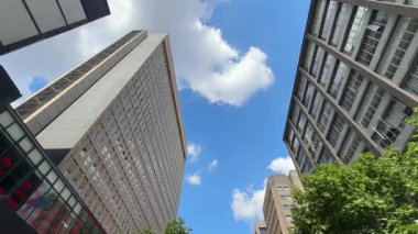 Johannesburg şehri güneşli bir günde. Johannesburg 'da G20