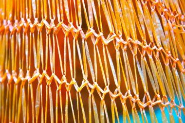 Turuncu ağ torbası, arkaplan dokusu