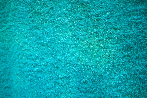 Closeup Blue Fluffy Fabric Background Texture — Stock Photo, Image