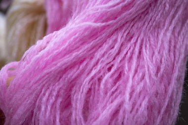 Pembe iplikleri kapat arkaplan dokusu