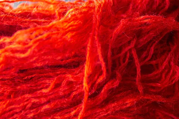 Closeup Piros Szálak Háttér Textúra — Stock Fotó