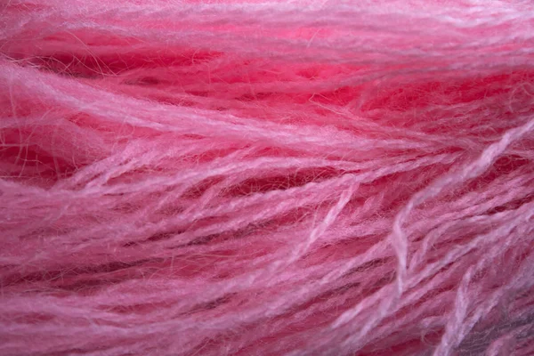 Zbliżenie Różowe Wątki Tło Tekstury — Zdjęcie stockowe