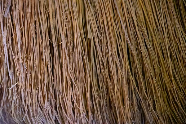 Закрыть Естественную Текстуру Фона Метлы — стоковое фото