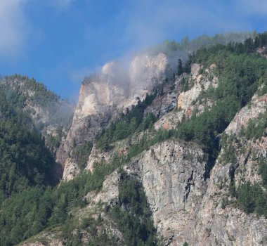 Kırım dağlarının manzarası