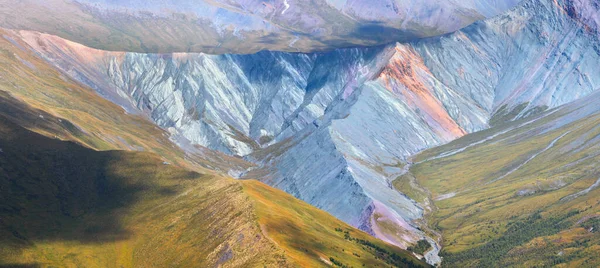 Multicolored Mountains Altai Travel Vacation Mountains — Stock Fotó