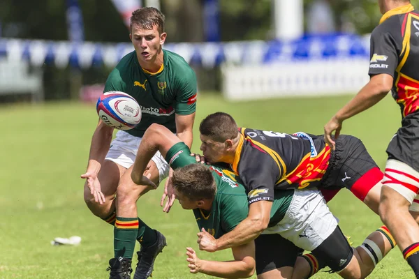 Escolas de ação de Rugby — Fotografia de Stock