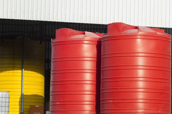 Tanques de almacenamiento industrial — Foto de Stock