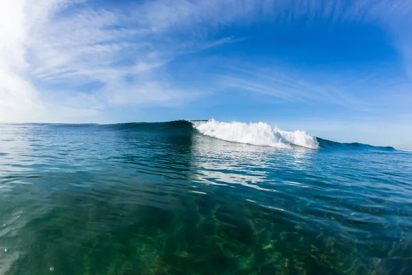 Onda Oceano de natação — Fotografia de Stock