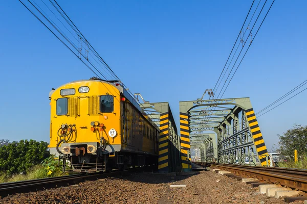 Comboio Ponte ferroviária — Fotografia de Stock