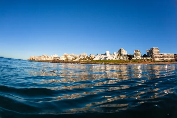 Perspective de l'océan d'eau de la baie Ballito — Photo