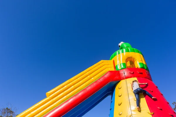 Parque infantil Castillo inflable — Foto de Stock