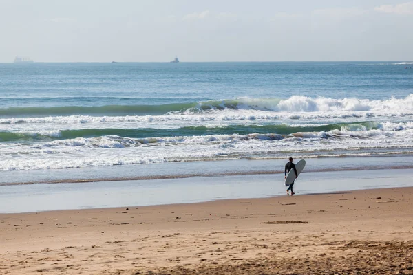 Surfista Beach Ocean — Fotografia de Stock