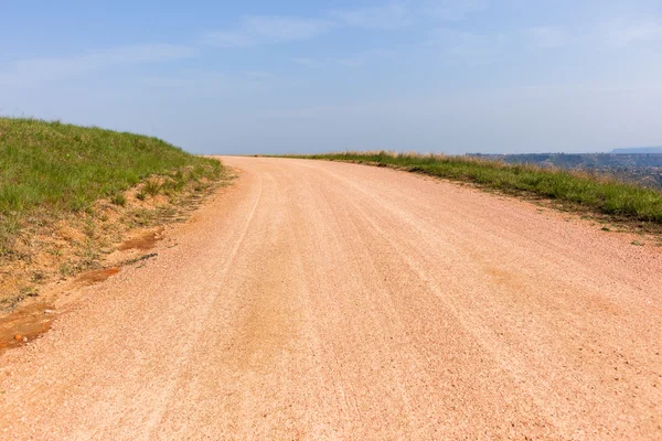 Dirt Road Hillside Sky — Stock Photo, Image