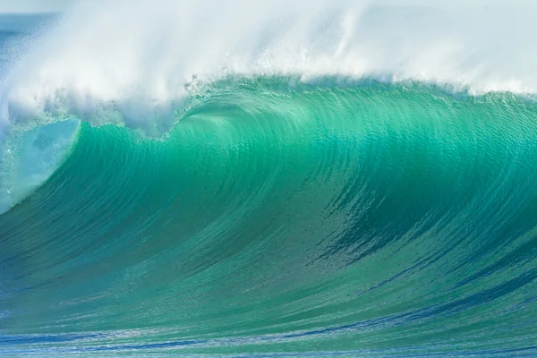Ocean wave, összeomlik, kék színű — Stock Fotó