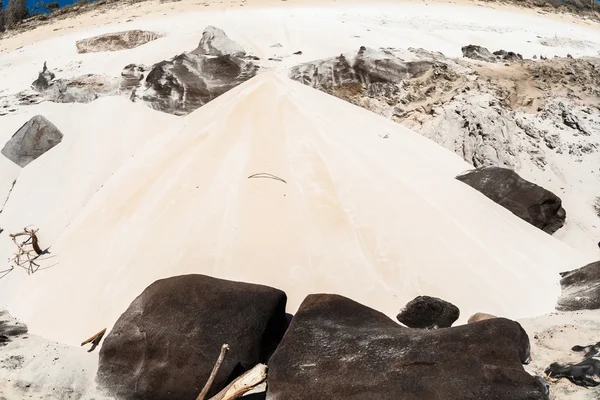 Praia Sands Rocky Colors — Fotografia de Stock