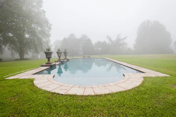 Swimming Pool Mist Home — Stock Photo, Image