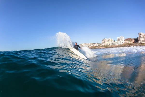 Surfer Wave Acción Agua Balito-Bay — Foto de Stock