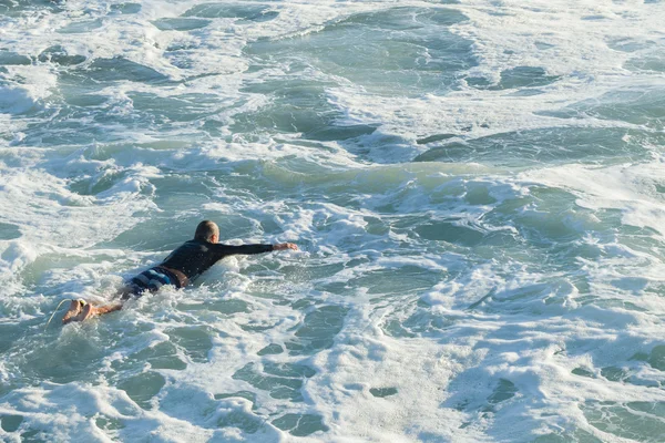 Pás de surfista — Fotografia de Stock
