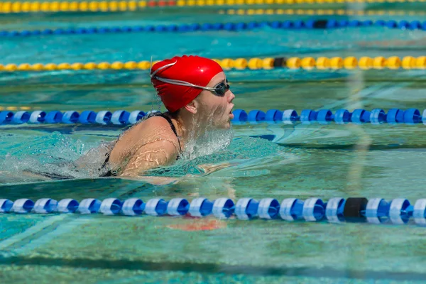 Swimming Girl — Stock Photo, Image