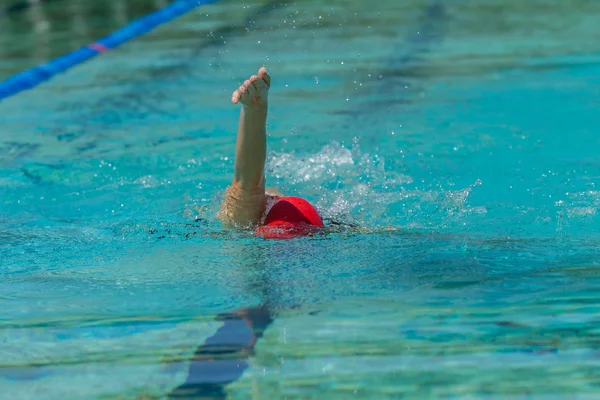 Swimming Girl — Stock Photo, Image