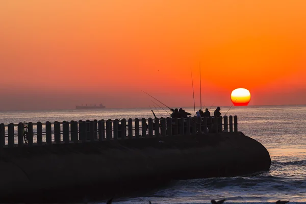 Pêche Sunrise Ocean Jetty — Photo