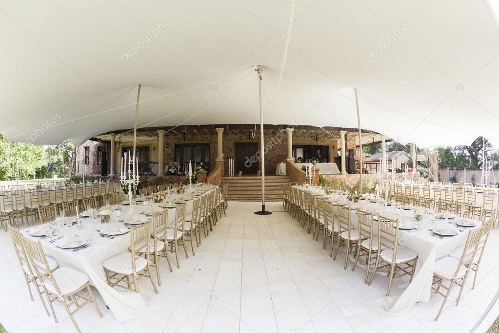 Tent Dining Decor Party