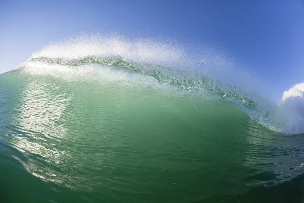 Océano de natación de onda —  Fotos de Stock