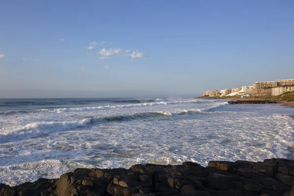 Spiaggia Onde Balito Bay Paesaggio — Foto Stock