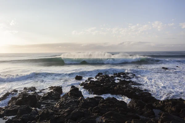 Wave Rocky Coastline Ocean — Stock Photo, Image