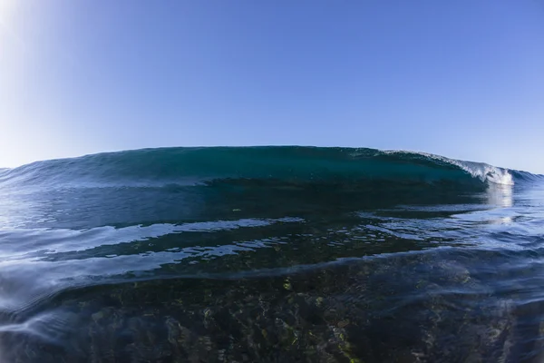 Wave Blue Reef Shallow — Stock Photo, Image